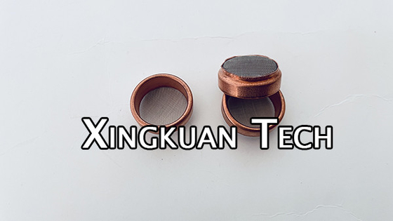 Copper Plated Filter Circle Round Mesh Screen Round Filter Disc For Dryer Filter 18mm